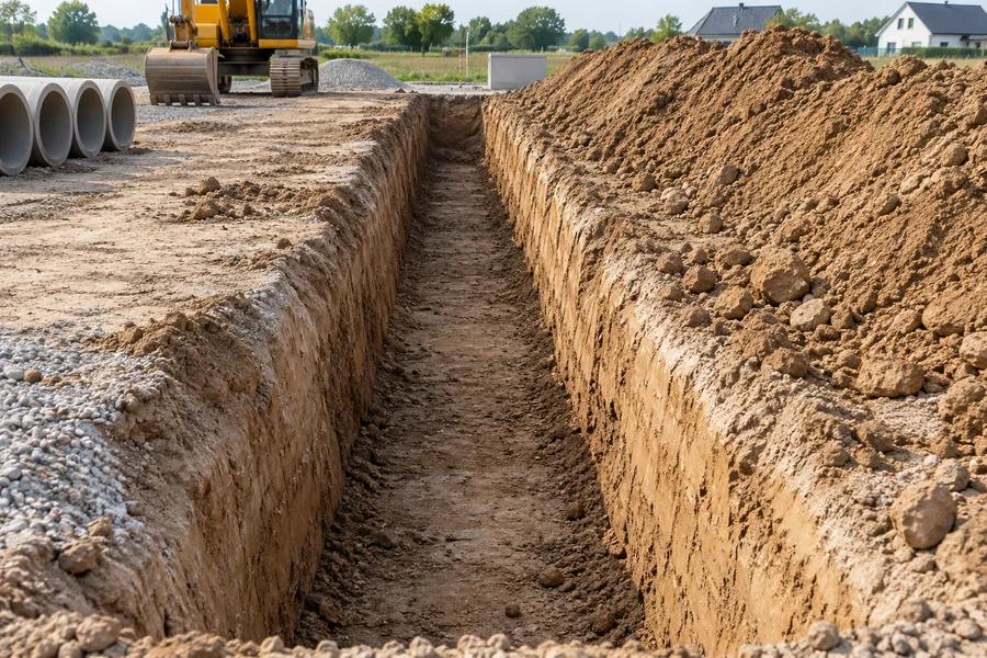 Подготовка к засыпке